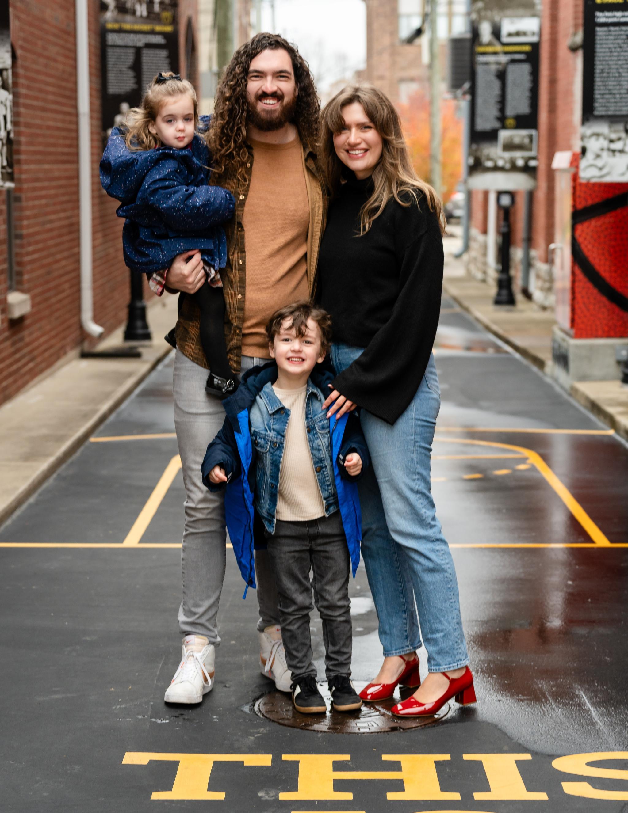 Lebanon Indiana Christmas Family Mini Photo Session