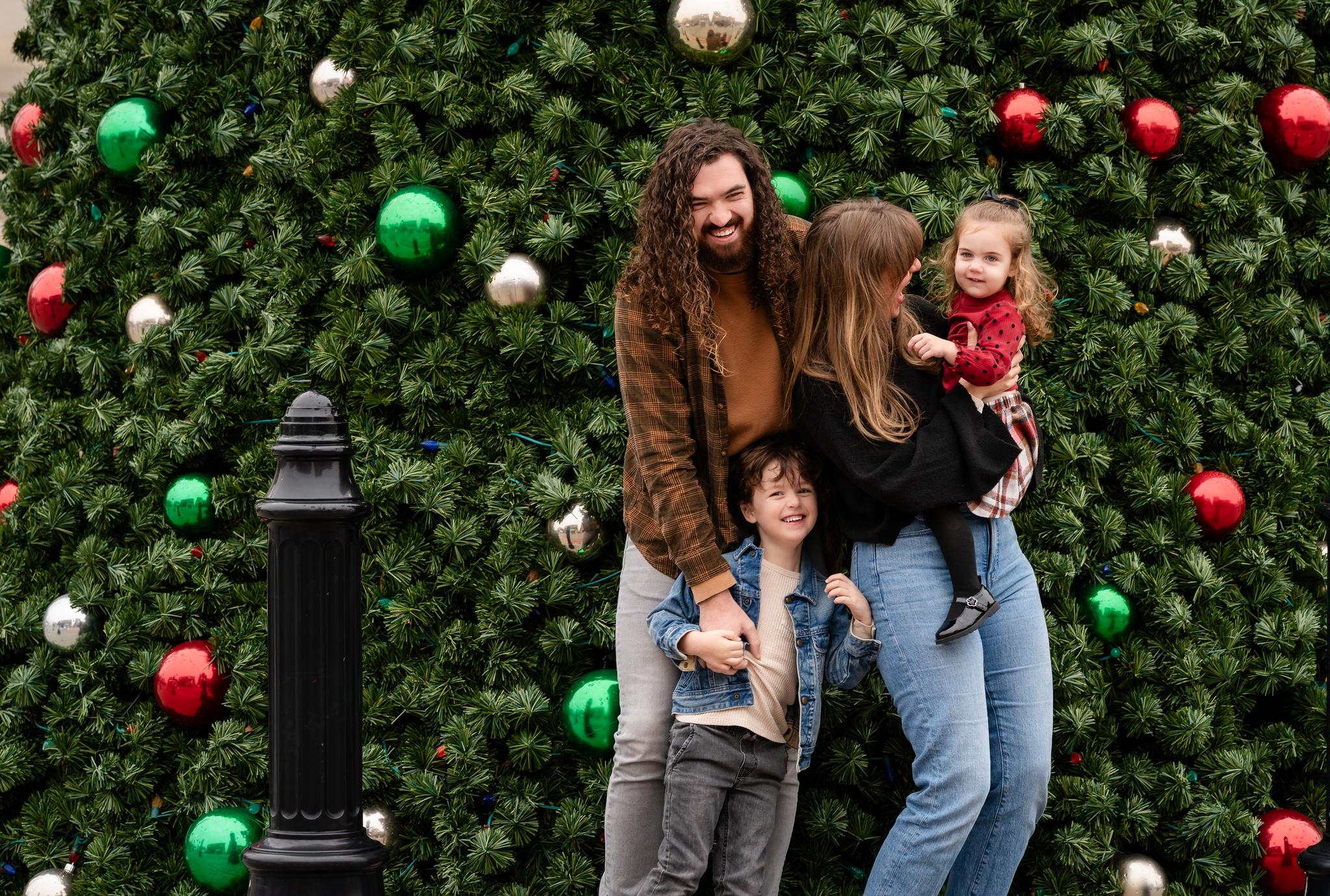 Lebanon Indiana Christmas Family Mini Photo Session